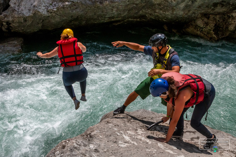 photo raft rafting verdon